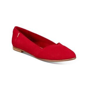 Toms Red Women's Flats
